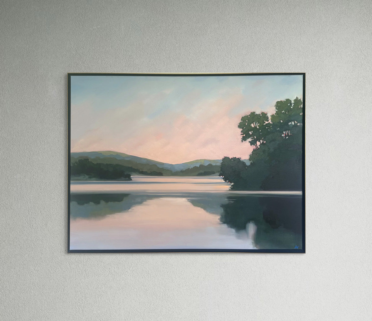 Mirrored Water - Original Painting