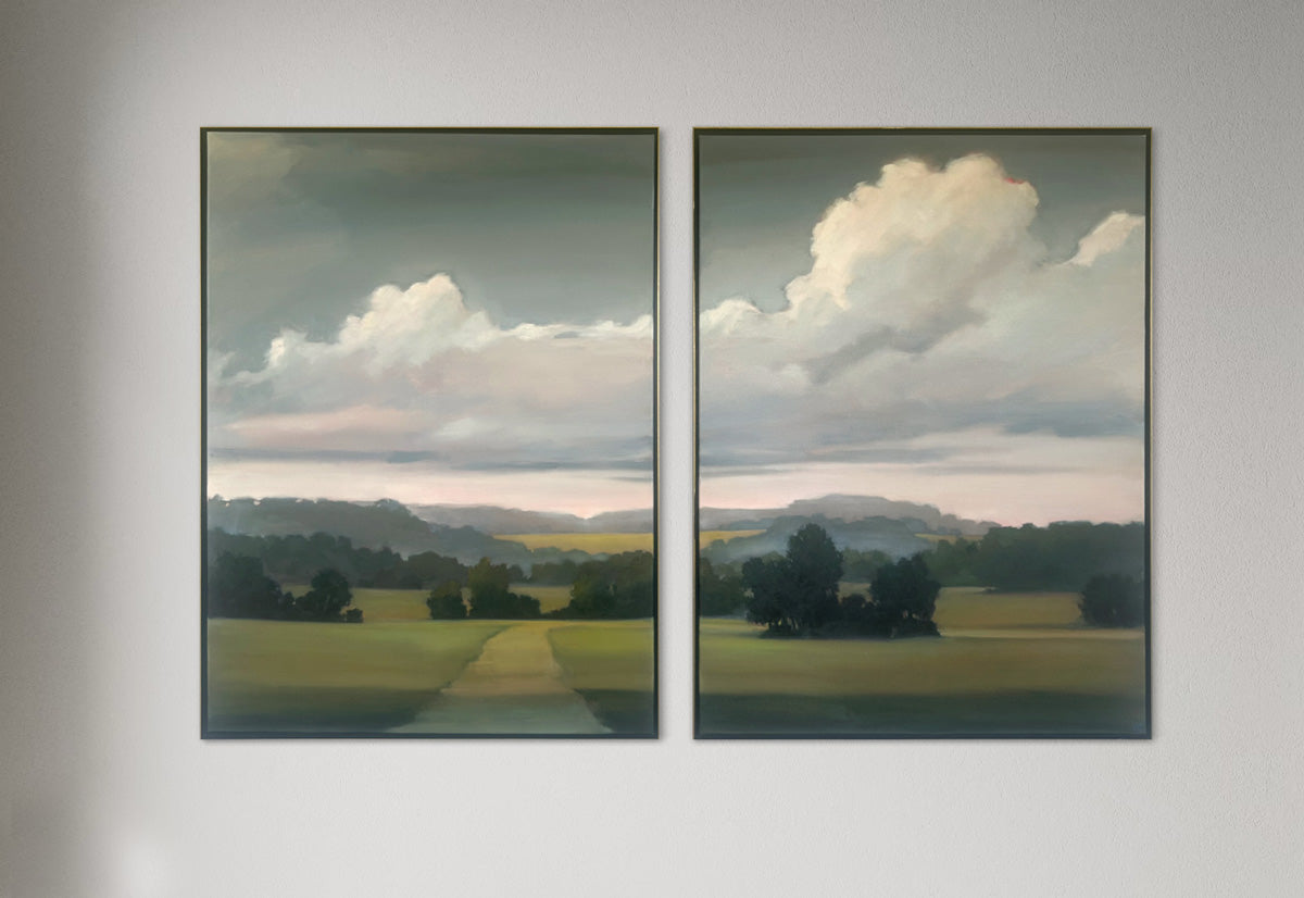 Pride of Place 1 & 2 (Diptych) - Original Painting