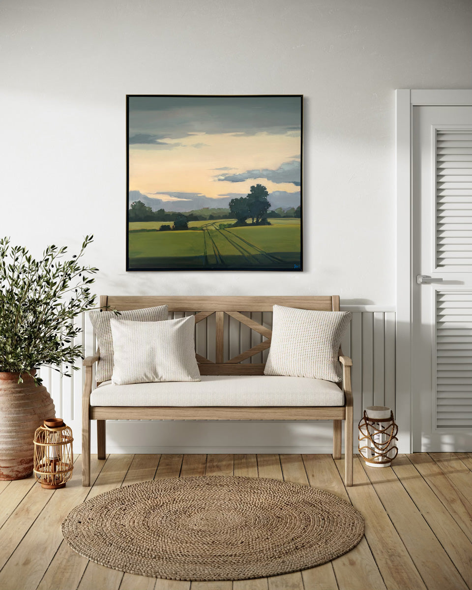 Green Track - Original Painting