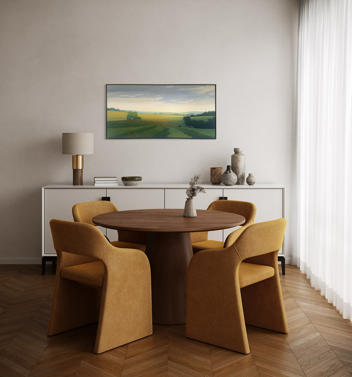 Settled Harvest - Original Painting