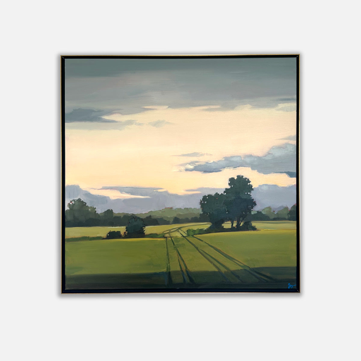 Green Track - Original Painting