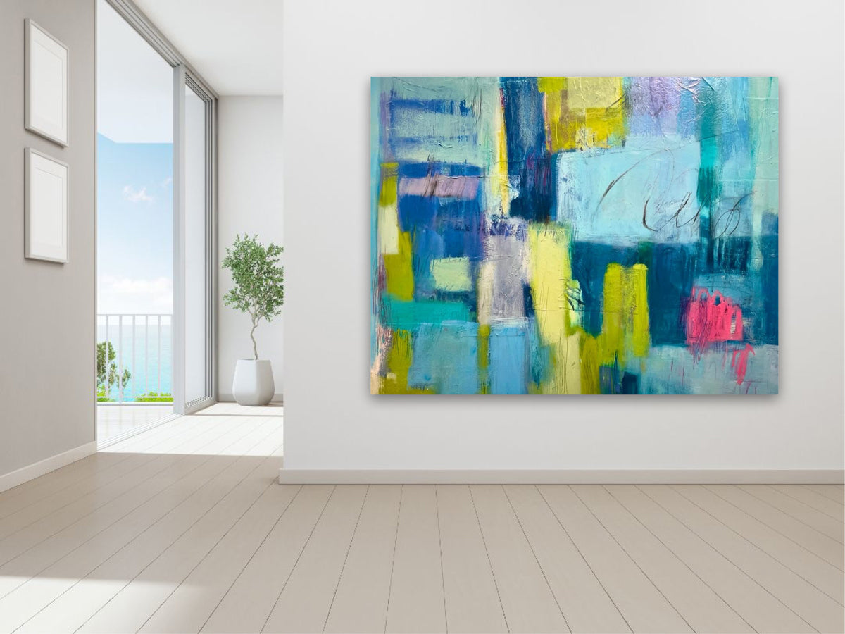 Afternoon Swim - Original Painting *