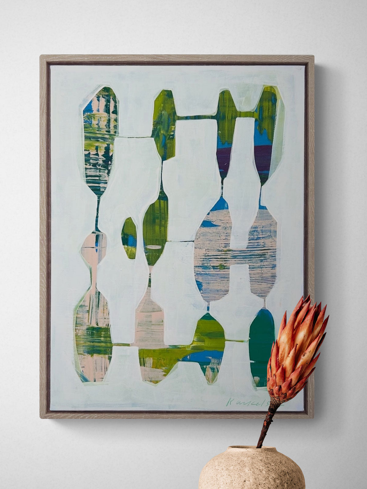 Alignment By Proxy - Original Painting *