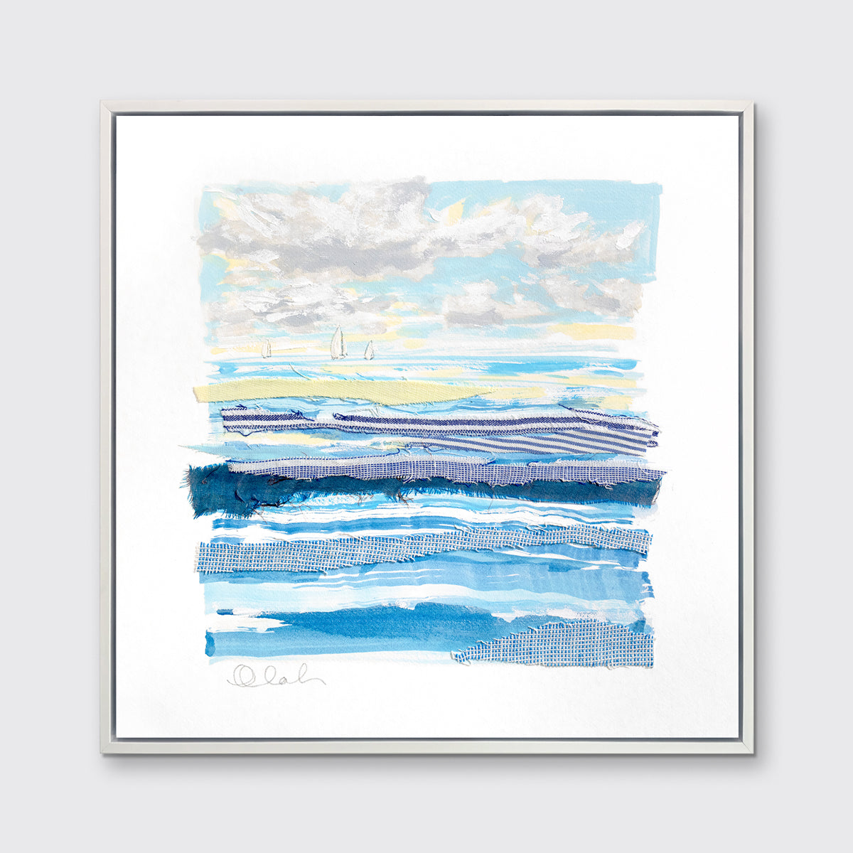 Atlantic Stripes 7 - Open Edition Canvas Print
