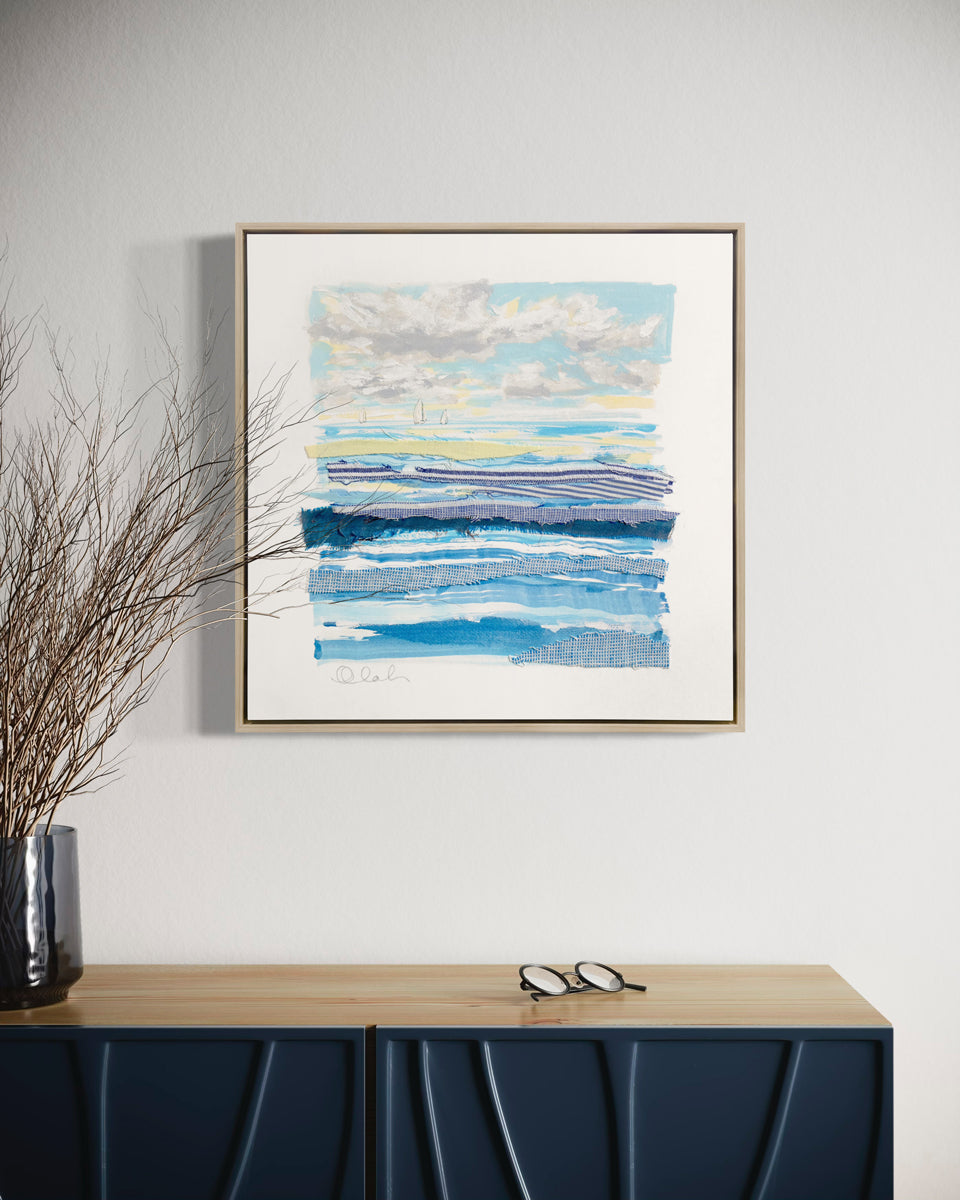 Atlantic Stripes 7 - Open Edition Canvas Print