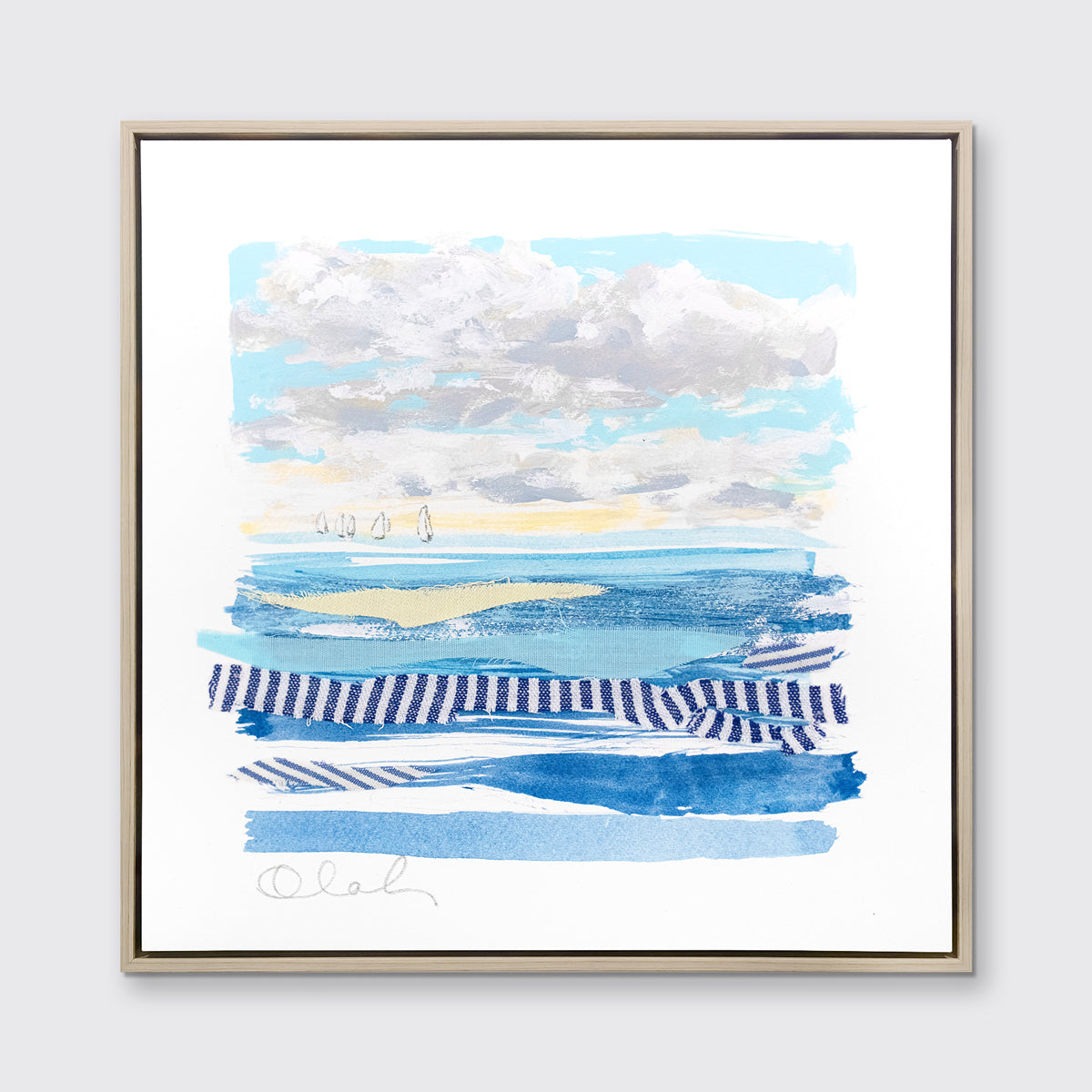 Atlantic Stripes 6 - Open Edition Canvas Print