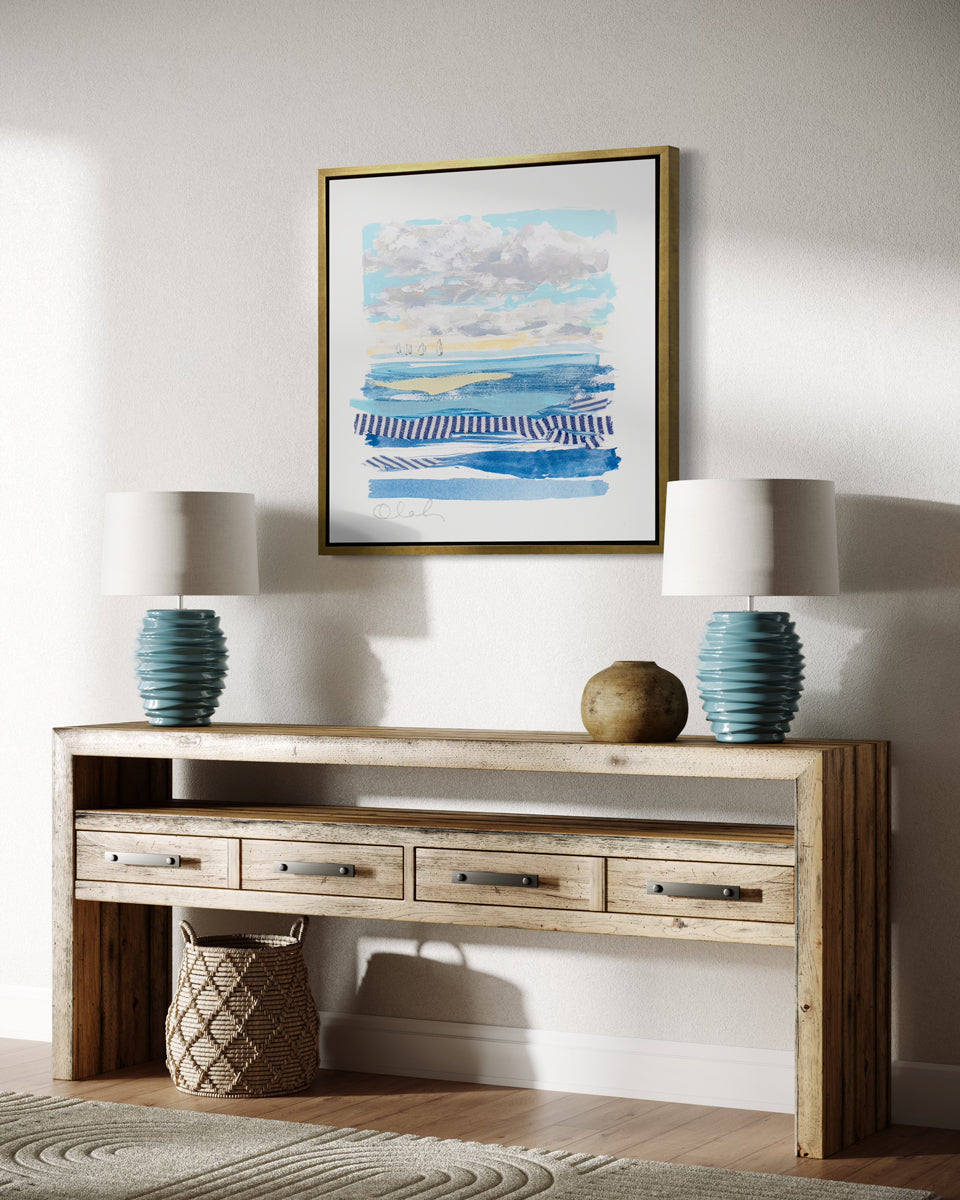 Atlantic Stripes 6 - Open Edition Canvas Print