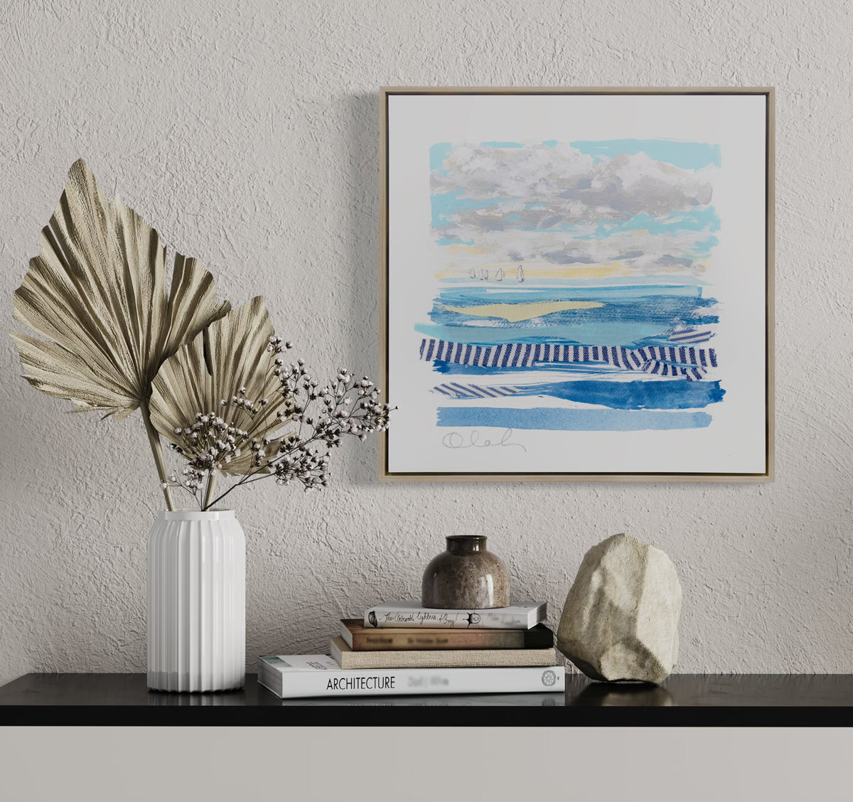 Atlantic Stripes 6 - Open Edition Canvas Print