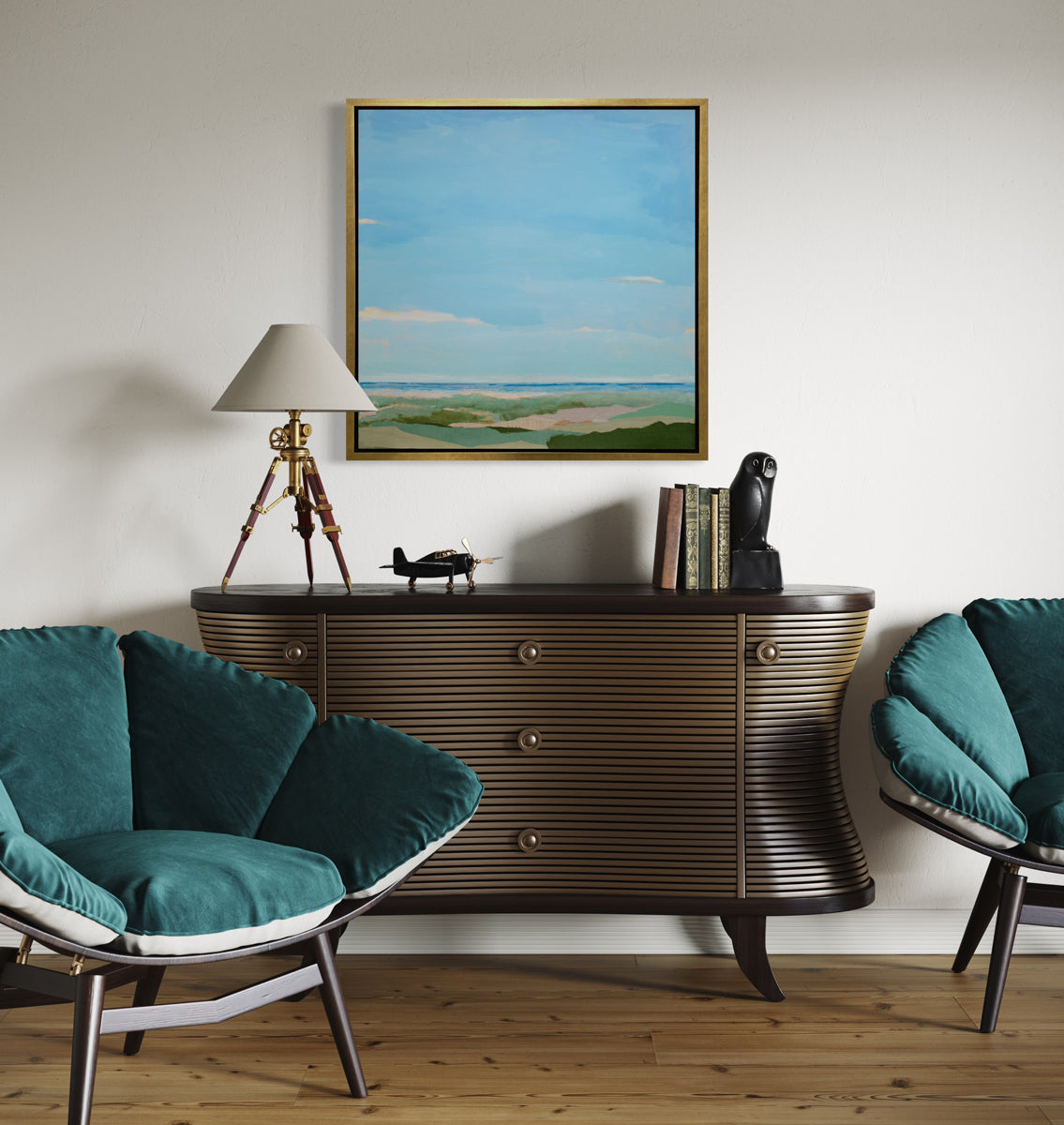 Beyond the Dunes - Open Edition Canvas Print