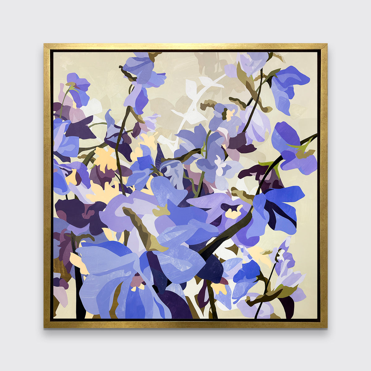 Blue Satin Sashes - Open Edition Canvas Print