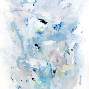 An abstract painting by Kelly Rossetti.
