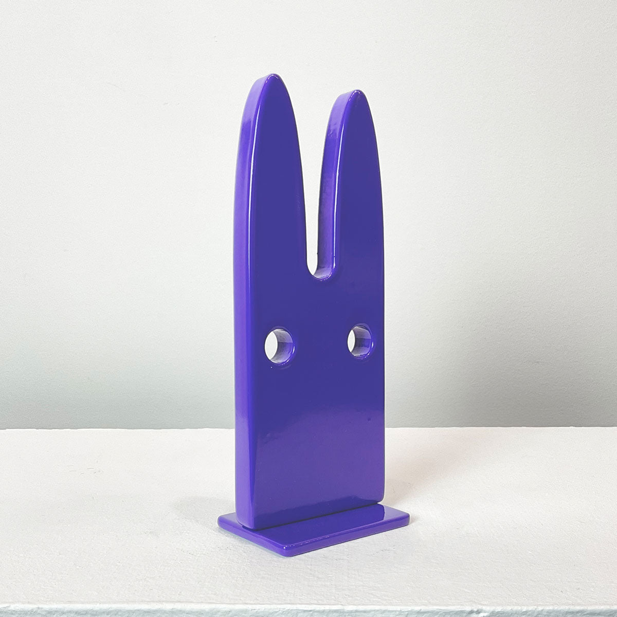 Bunny (Purple) - Original Steel Sculpture