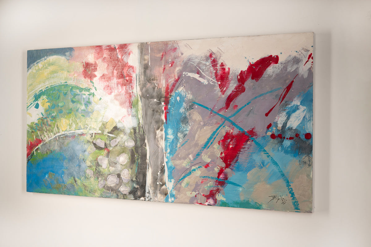 City's Edge III - Original Painting *