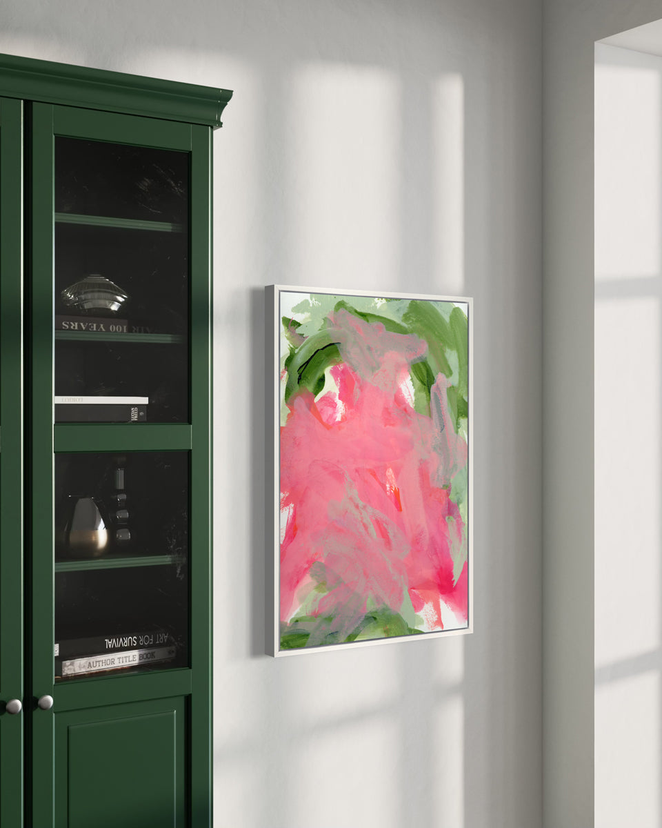 Climbing Roses - Open Edition Canvas Print