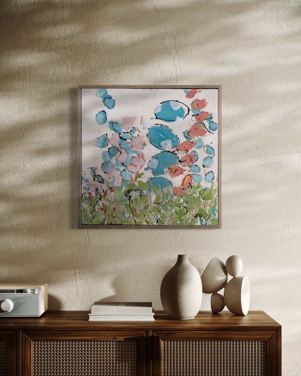 Clinging Clematis - Original Painting *