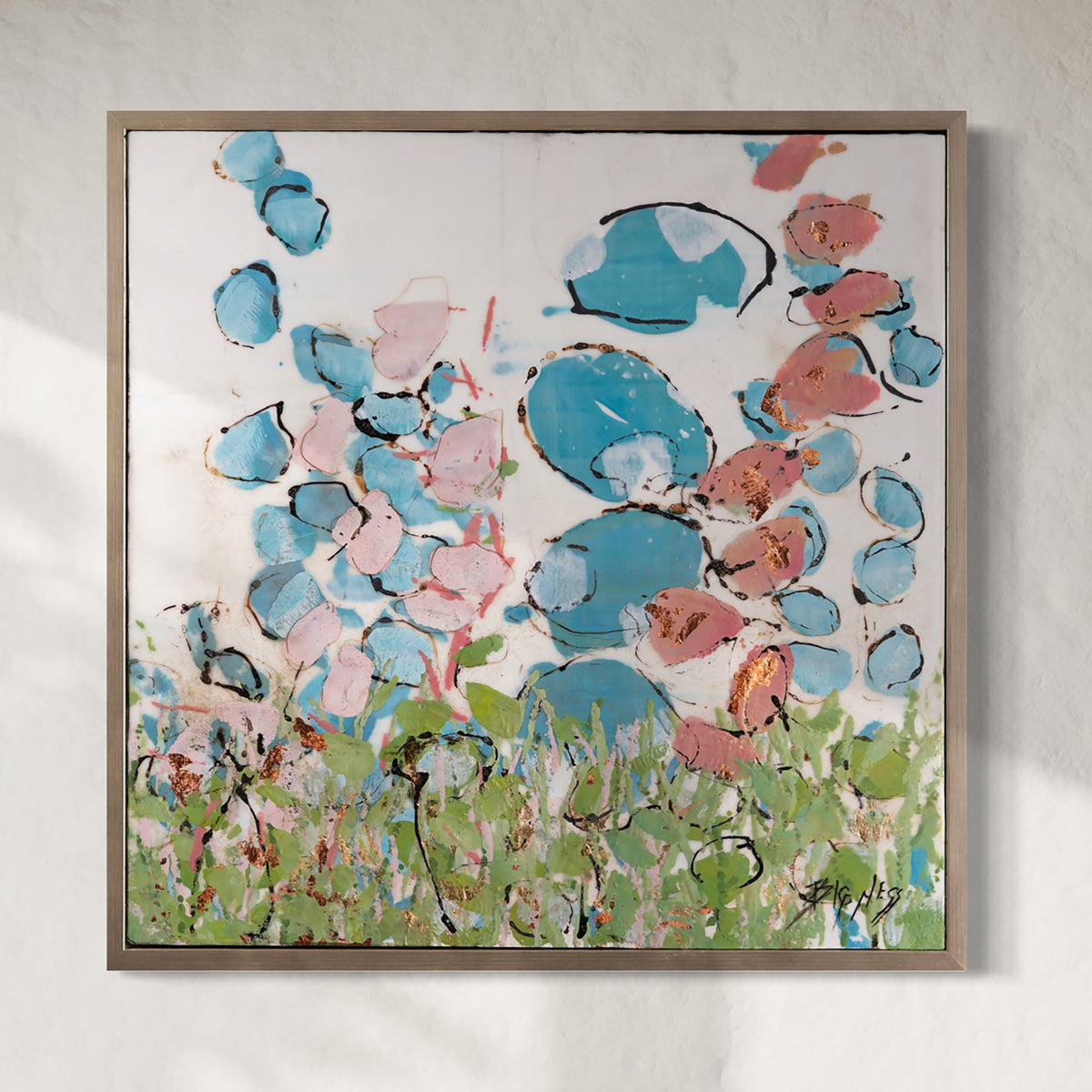 Clinging Clematis - Original Painting *