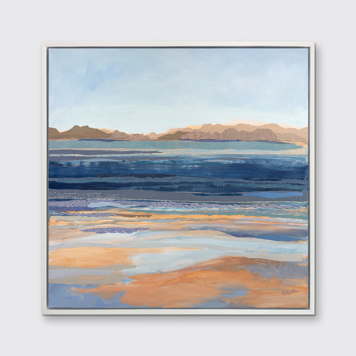 Coast Lines 1 - Open Edition Canvas Print