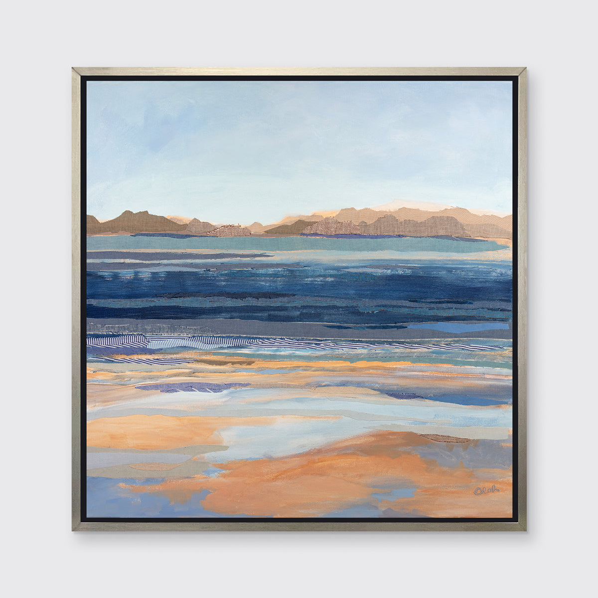 Coast Lines 1 - Open Edition Canvas Print