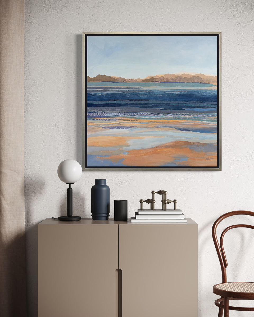 Coast Lines 1 - Open Edition Canvas Print