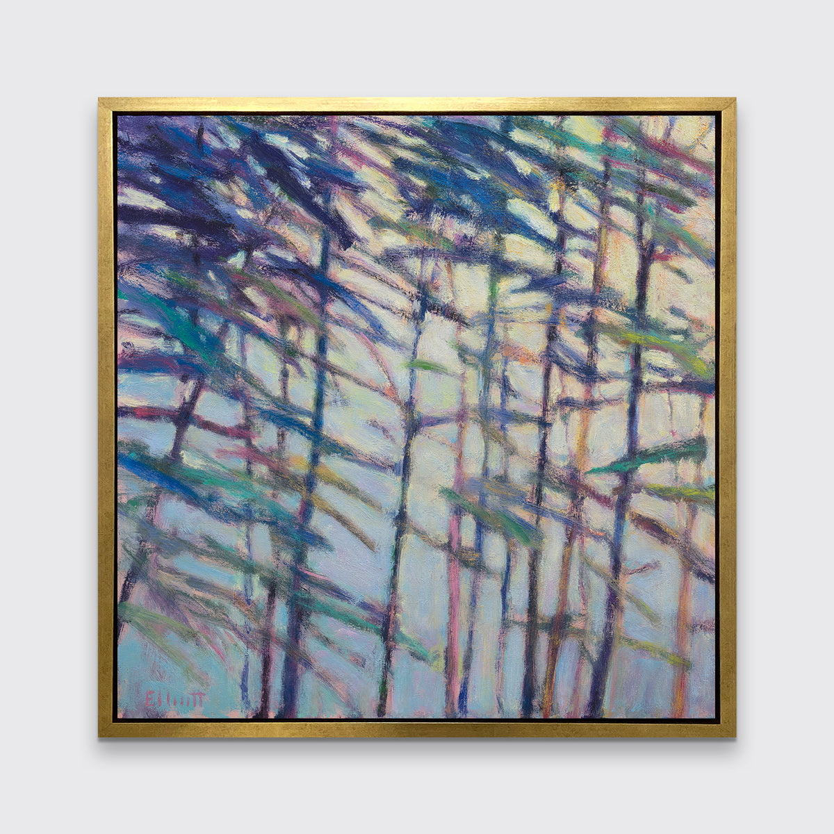 Colors in the Breeze I - Open Edition Canvas Print