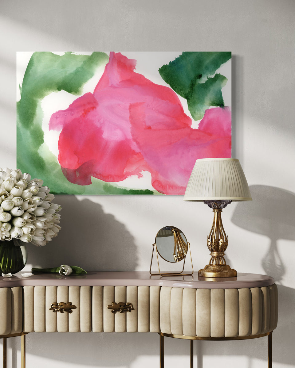 Dancing Roses - Open Edition Canvas Print