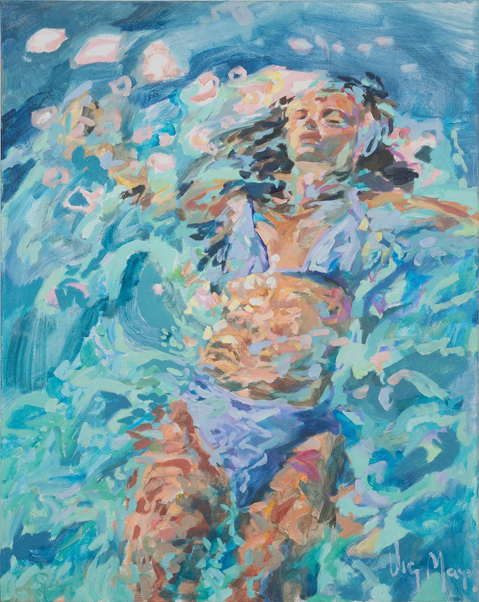 Embracing the Deep - Original Painting *