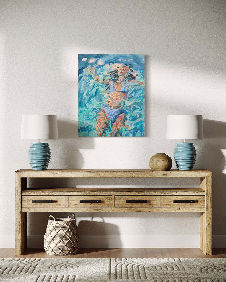 Embracing the Deep - Original Painting *