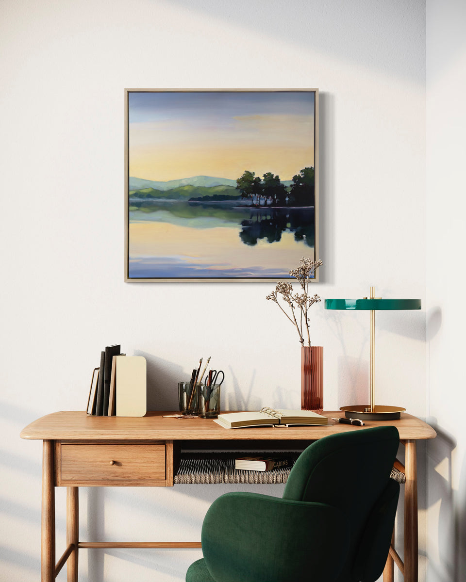 Gold Lake - Open Edition Canvas Print