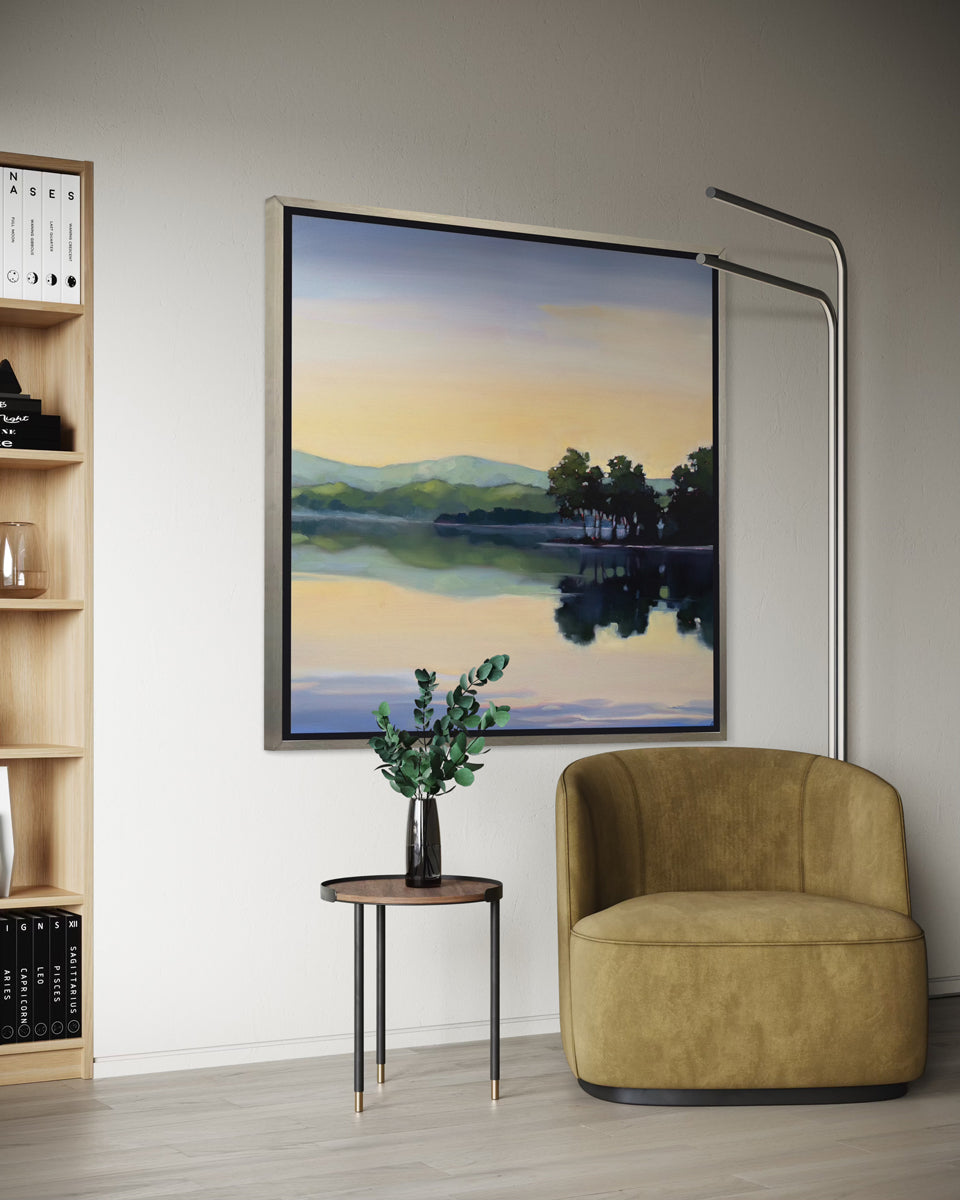 Gold Lake - Open Edition Canvas Print