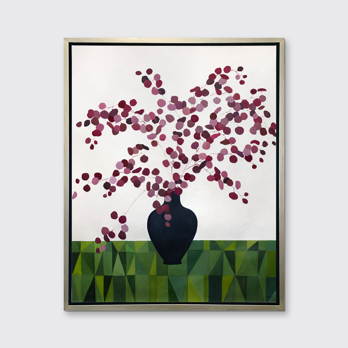 Green Quilt - Open Edition Canvas Print