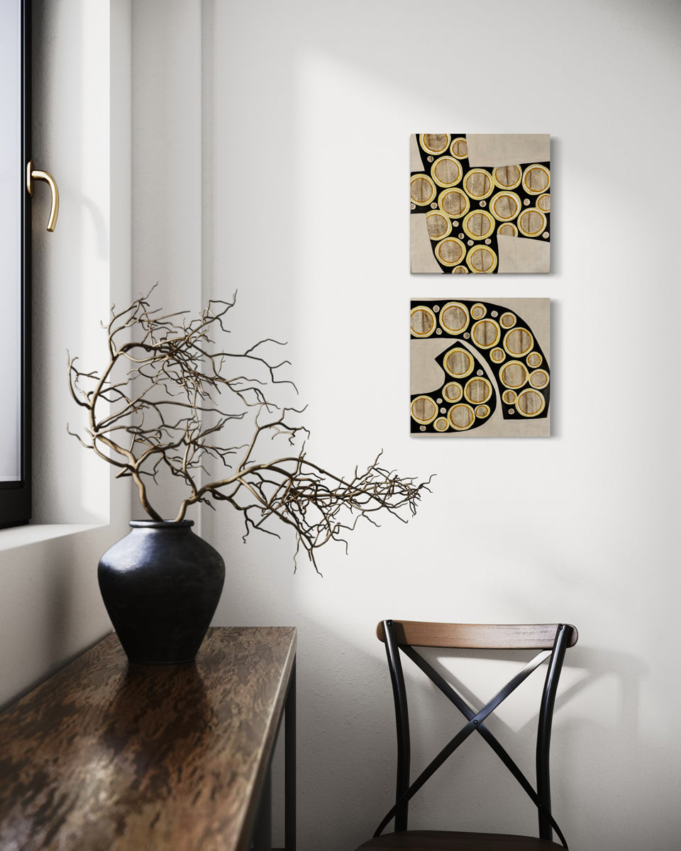 Hieroglyphics 1 & 2 - Original Painting *