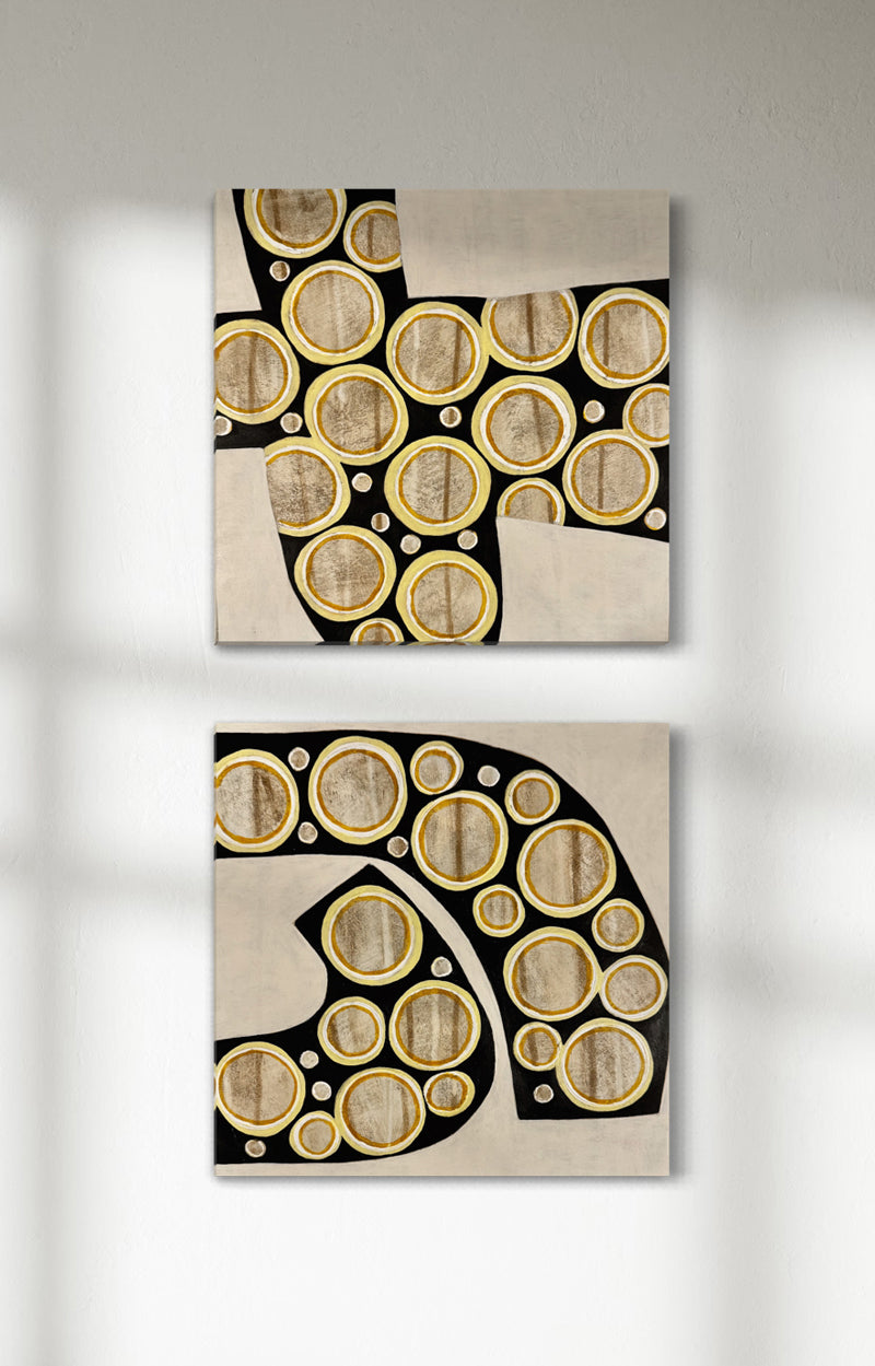 Hieroglyphics 1 & 2 - Original Painting *