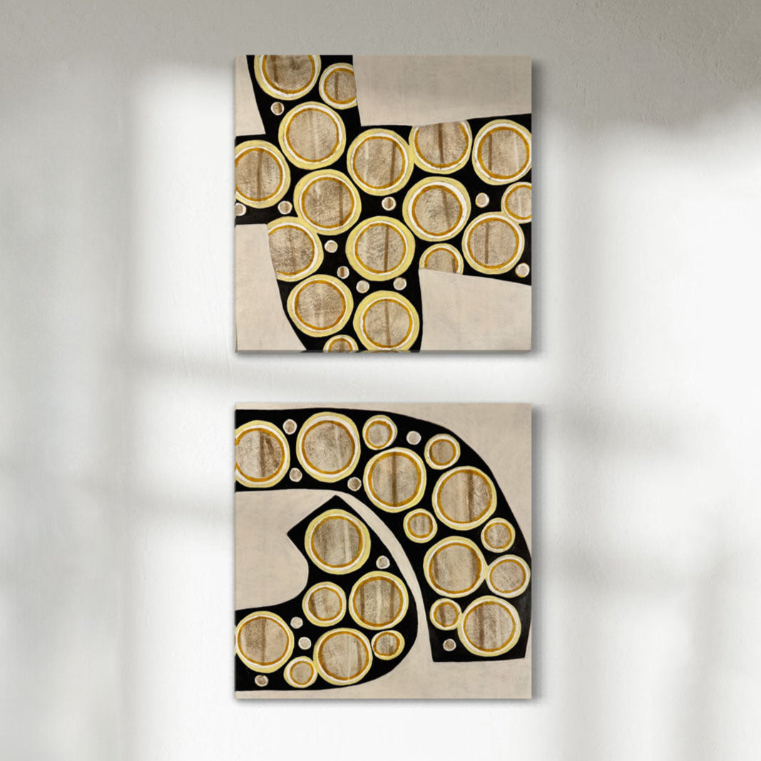 Hieroglyphics 1 & 2 - Original Painting *