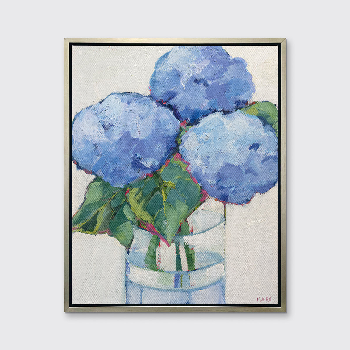 Hydrangea Study 3 - Open Edition Canvas Print