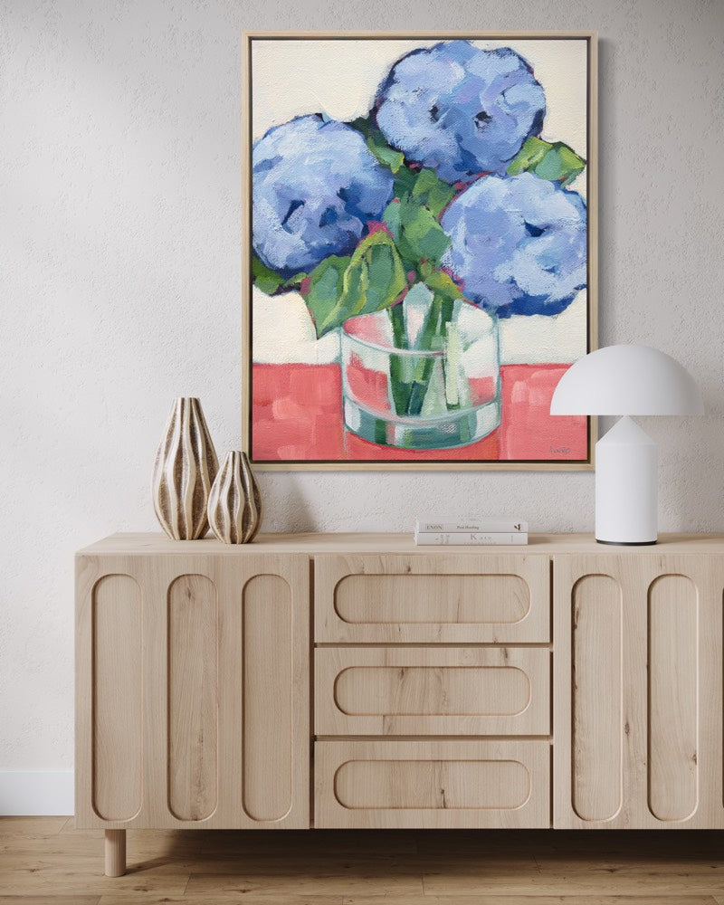 Hydrangea Study 2 - Open Edition Canvas Print