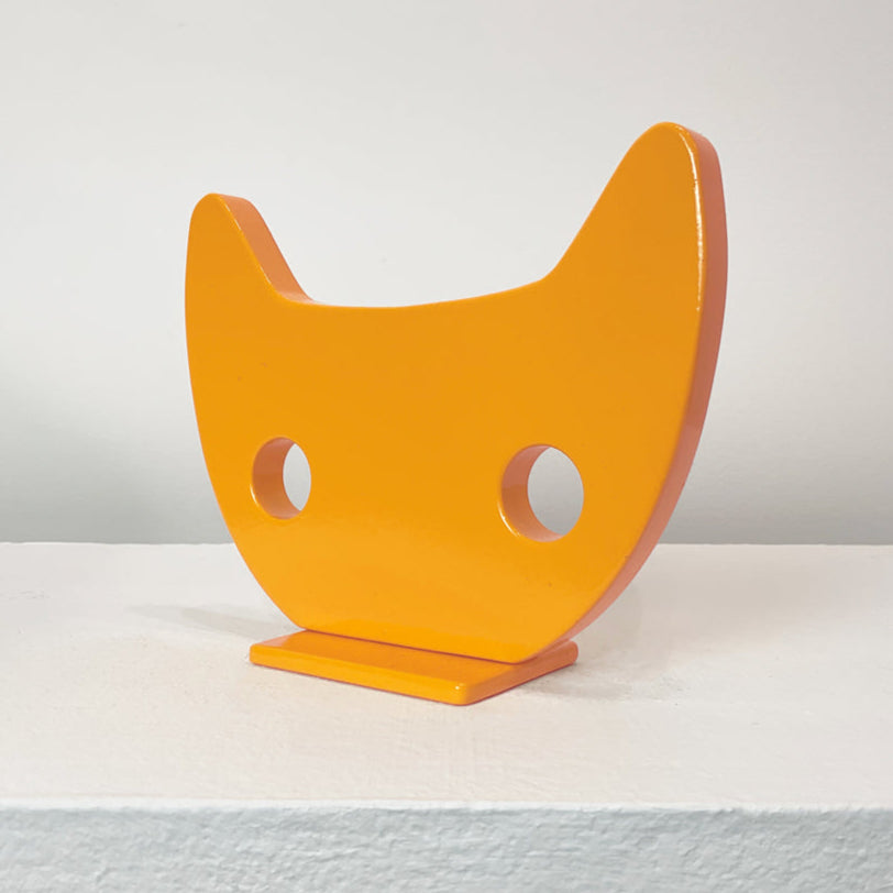 Mini Kitty - Original Steel Sculpture