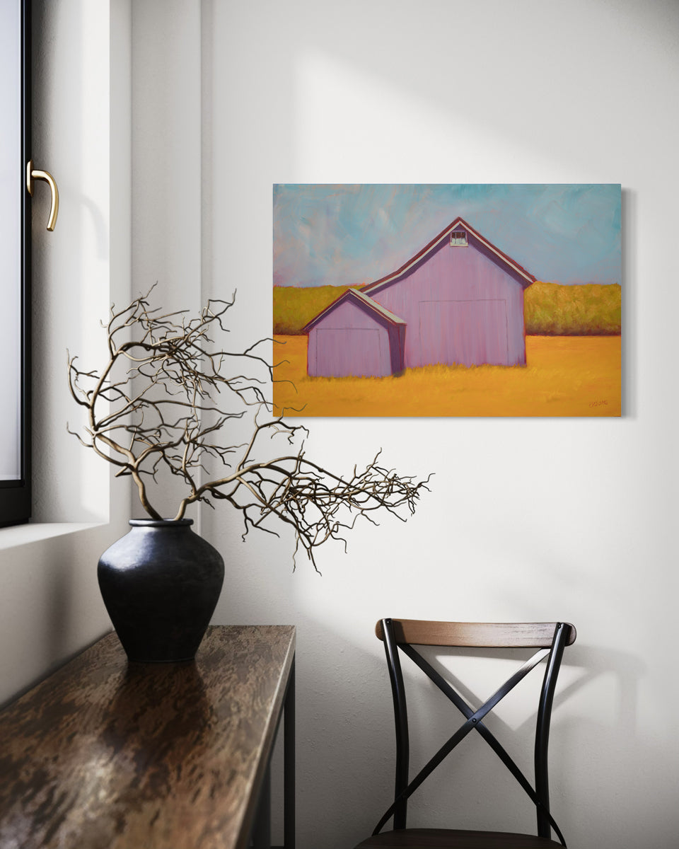 Lavender and Gold - Original Painting