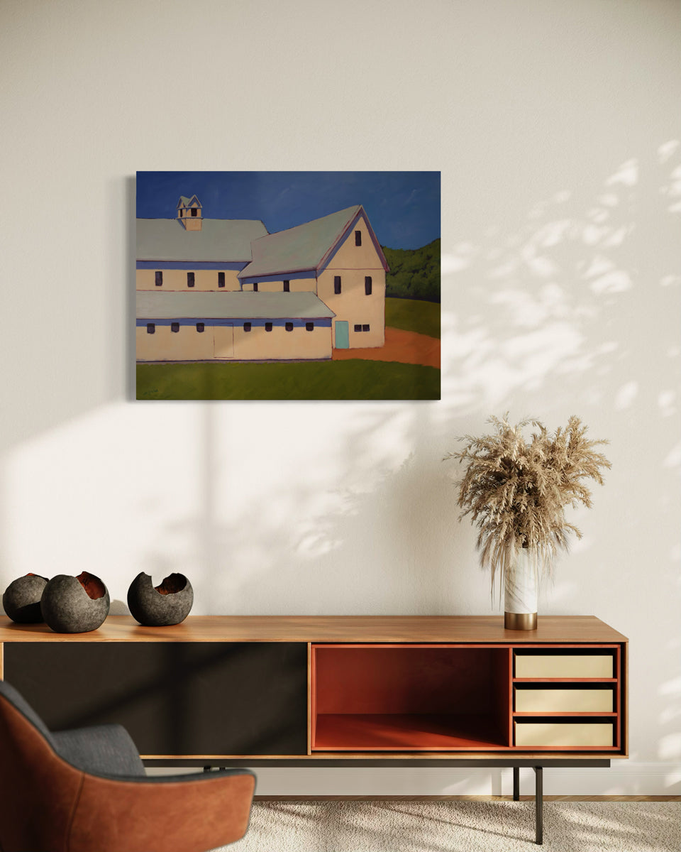 Lemax Dairy Farm - Original Painting