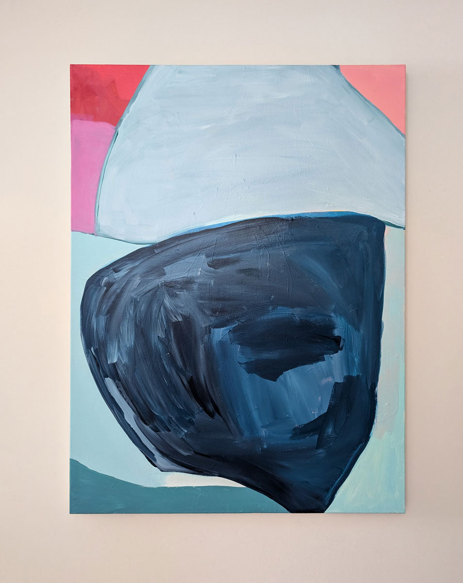 Blue (Golden) Ratio II - Original Painting *