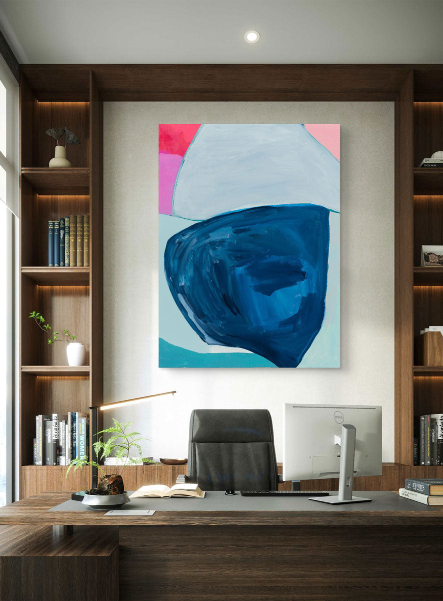 Blue (Golden) Ratio II - Original Painting *