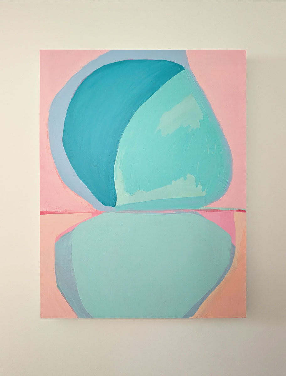Blue (Golden) Ratio I - Original Painting *