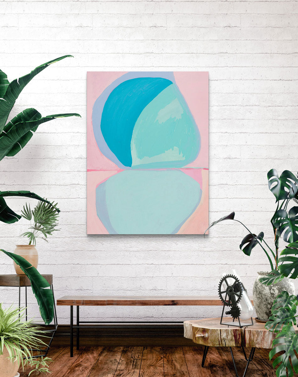 Blue (Golden) Ratio I - Original Painting *