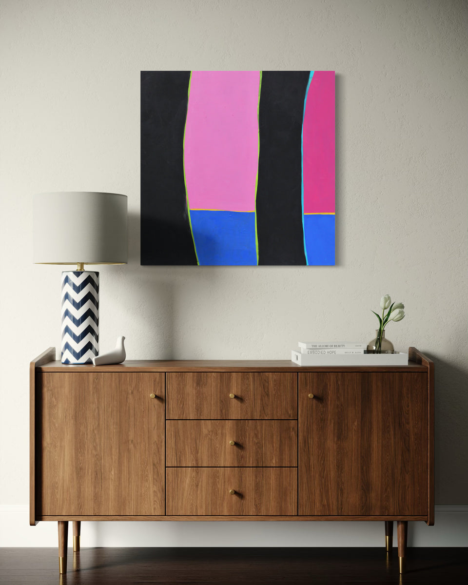 Pink Granite - Original Painting *