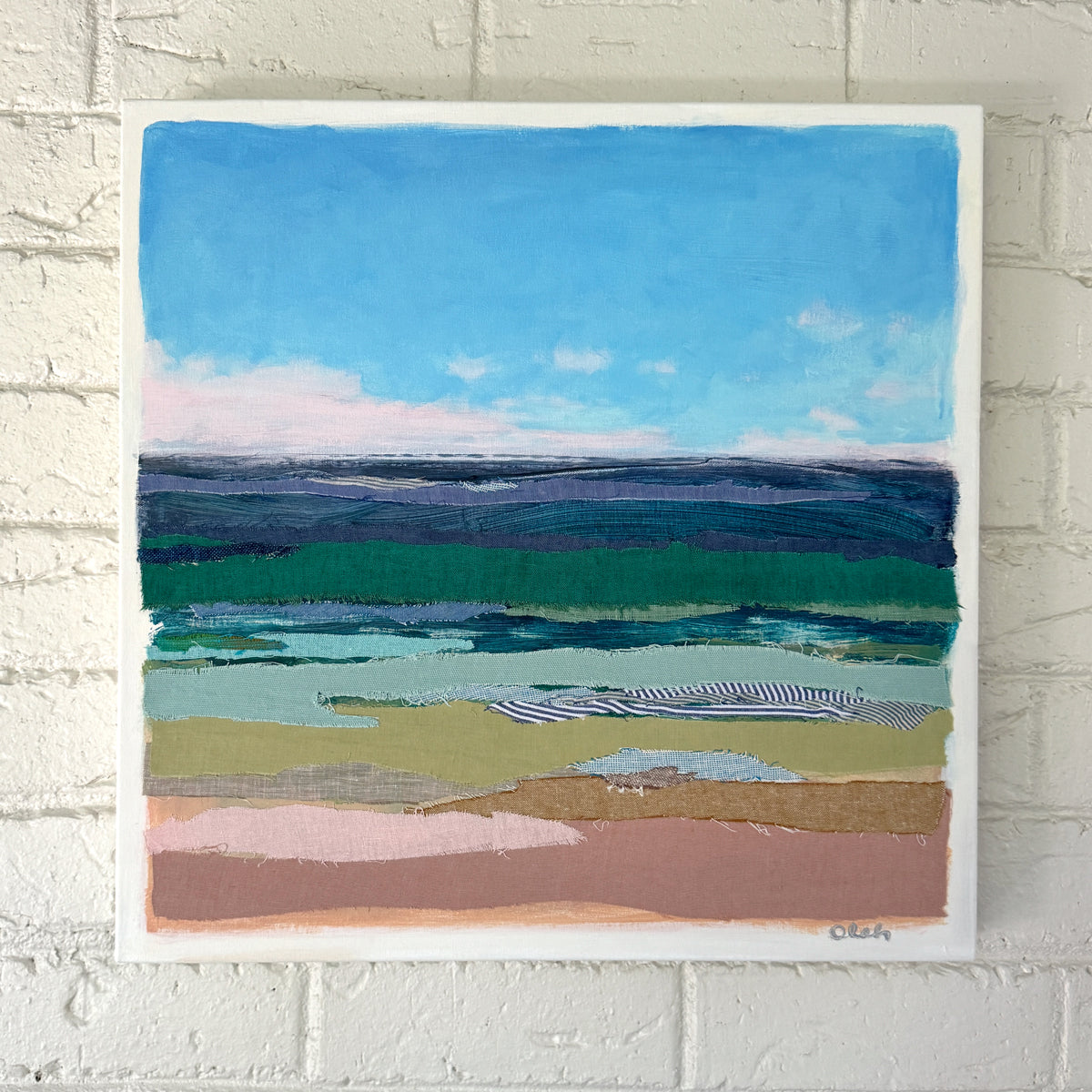 Pink Horizon 4 - Original Painting *