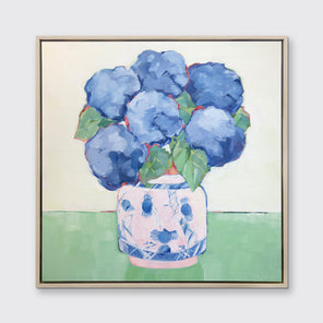 Pink and Green - Open Edition Canvas Print