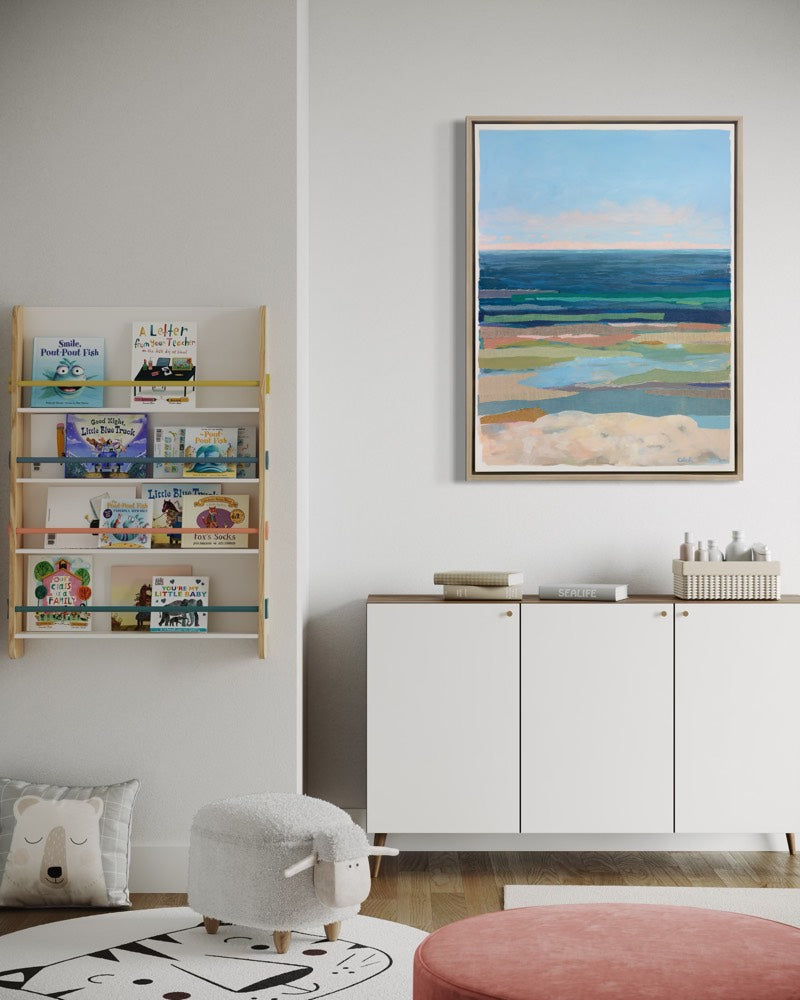 Pink Horizon 5 - Open Edition Canvas Print