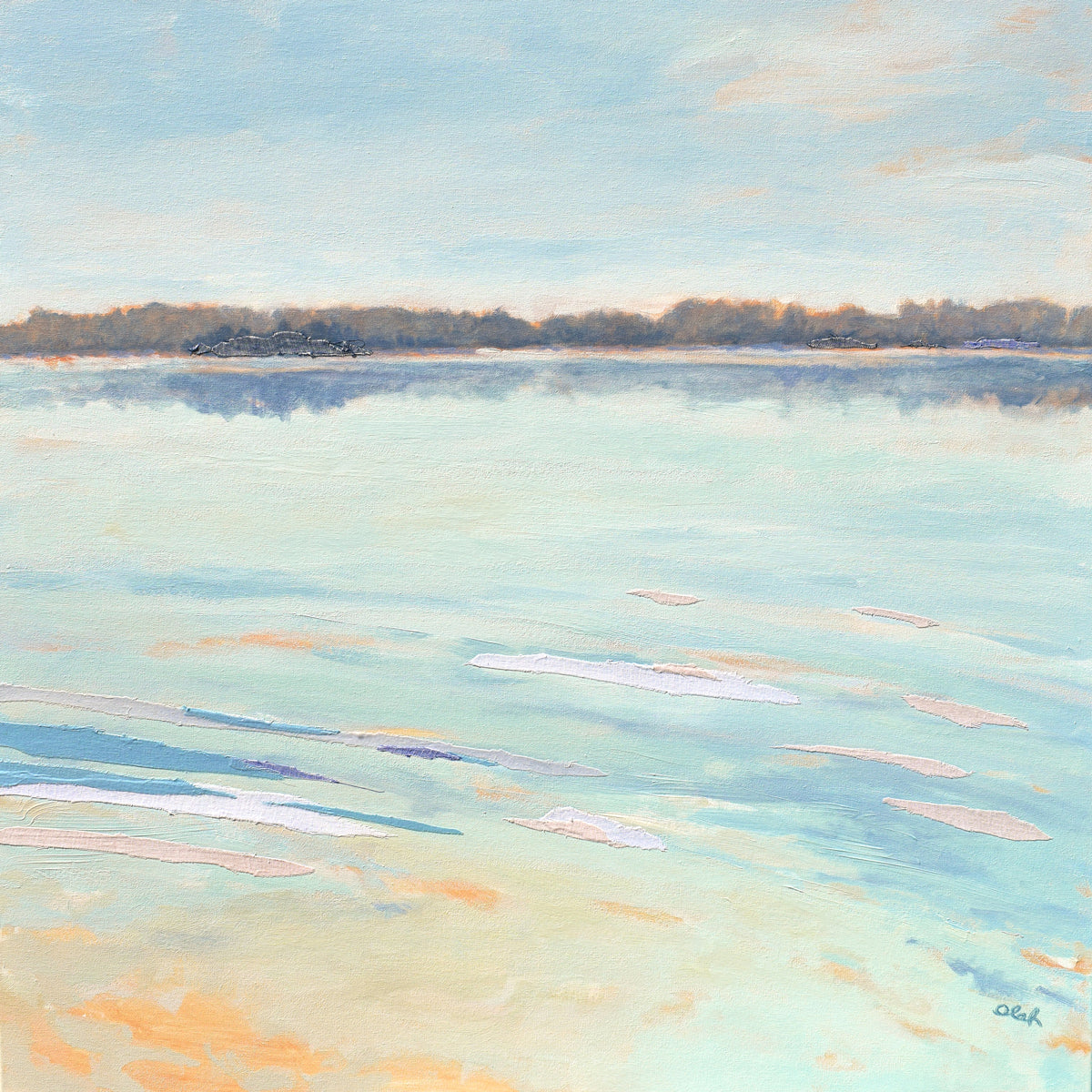 Quiet Lake - Original Painting *
