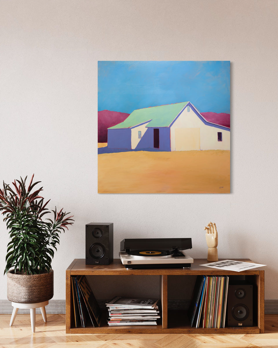 Raspberry and Grain - Original Painting