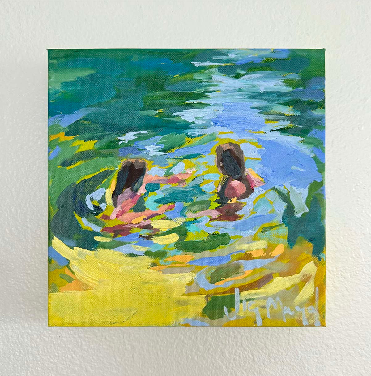 Reflections in the Water - Original Painting *