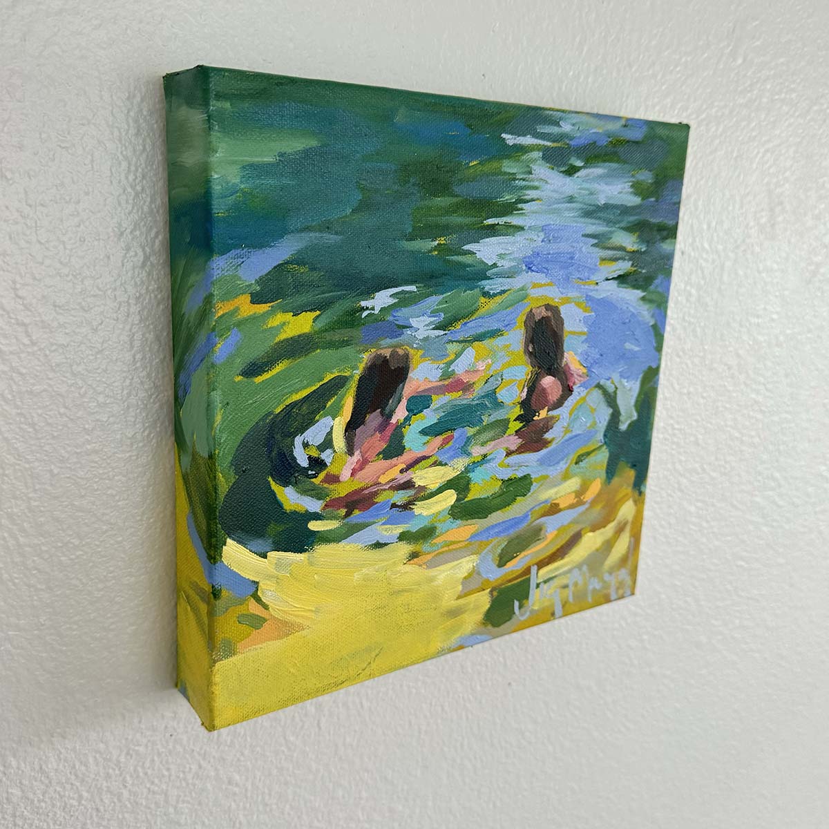Reflections in the Water - Original Painting *
